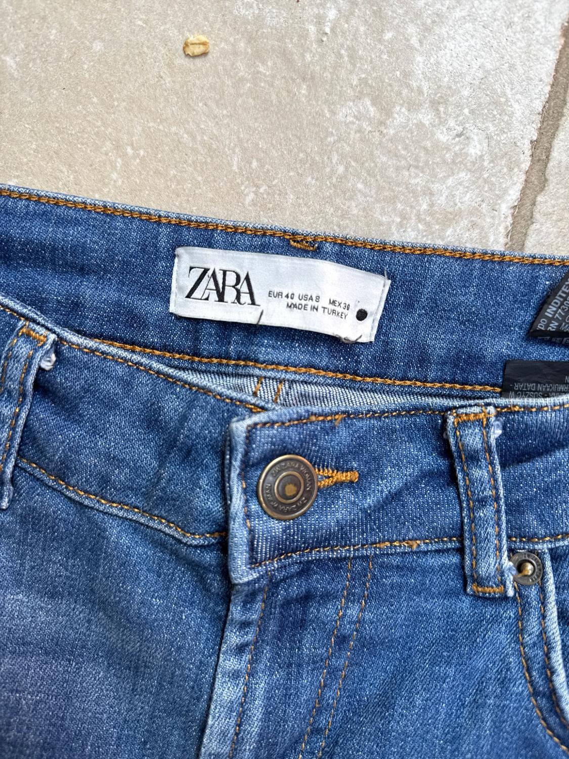ZW FLARE LOW-RISE CROPPED JEANS - Image 2