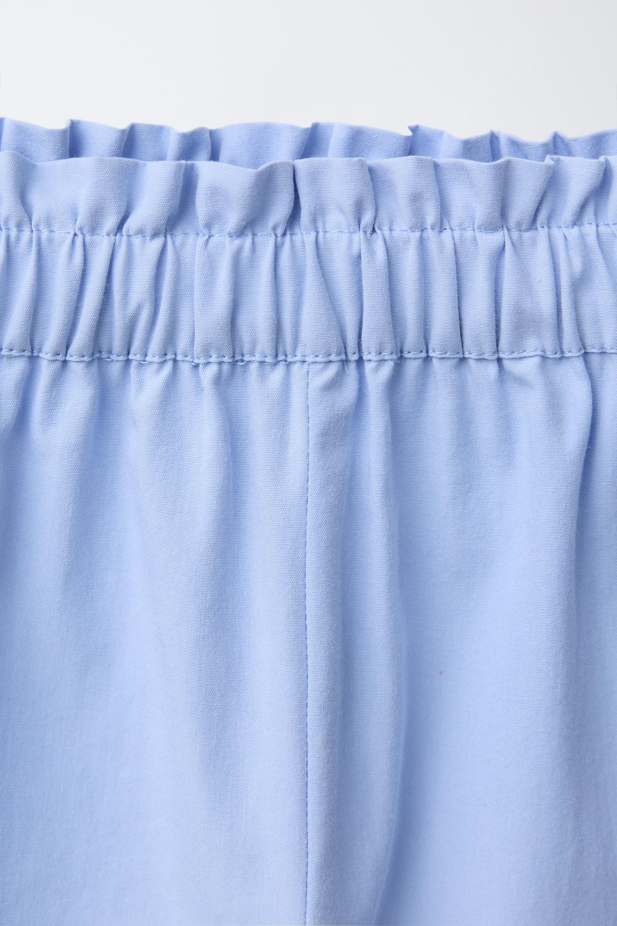JUPE-CULOTTE À FLEURS