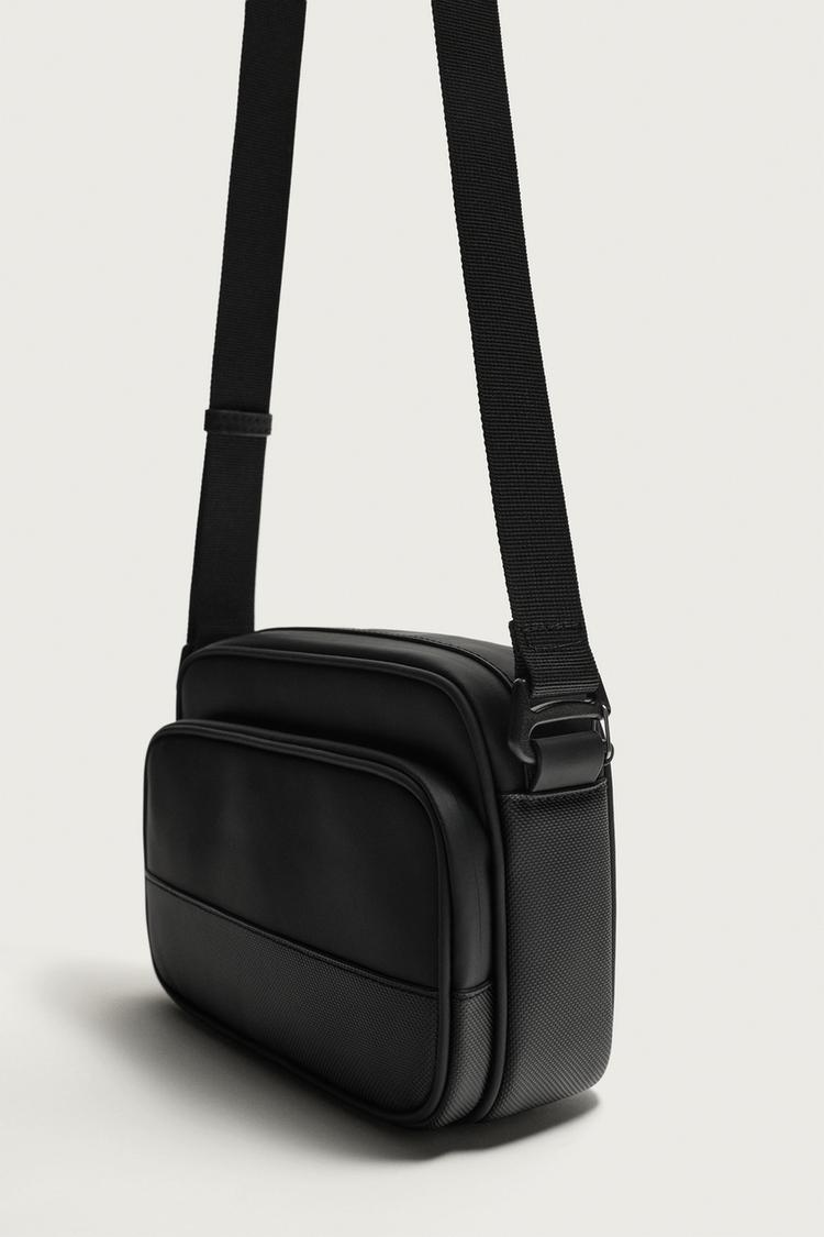 Bolsa cruzada de caucho 5