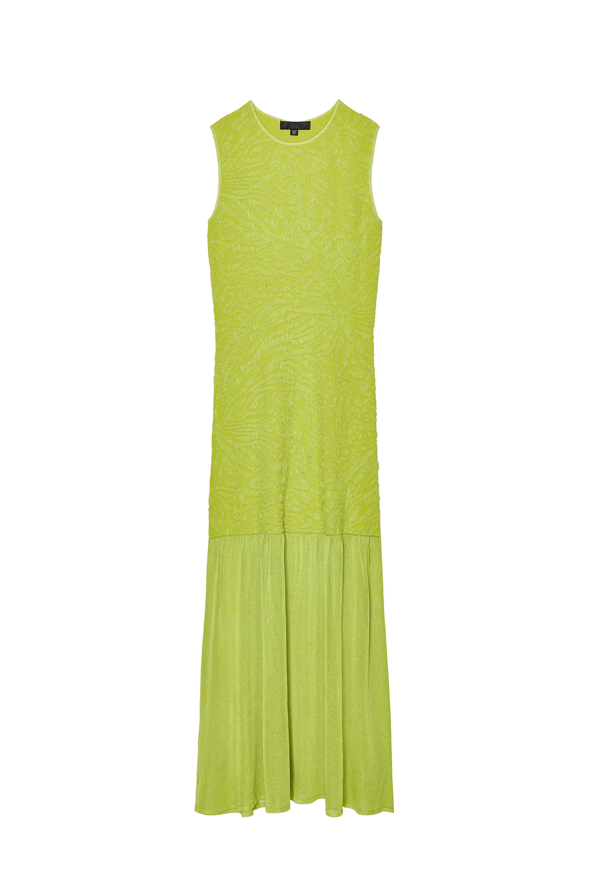 COMBINED KNIT DRESS SECOND HAND