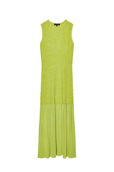 COMBINED KNIT DRESS