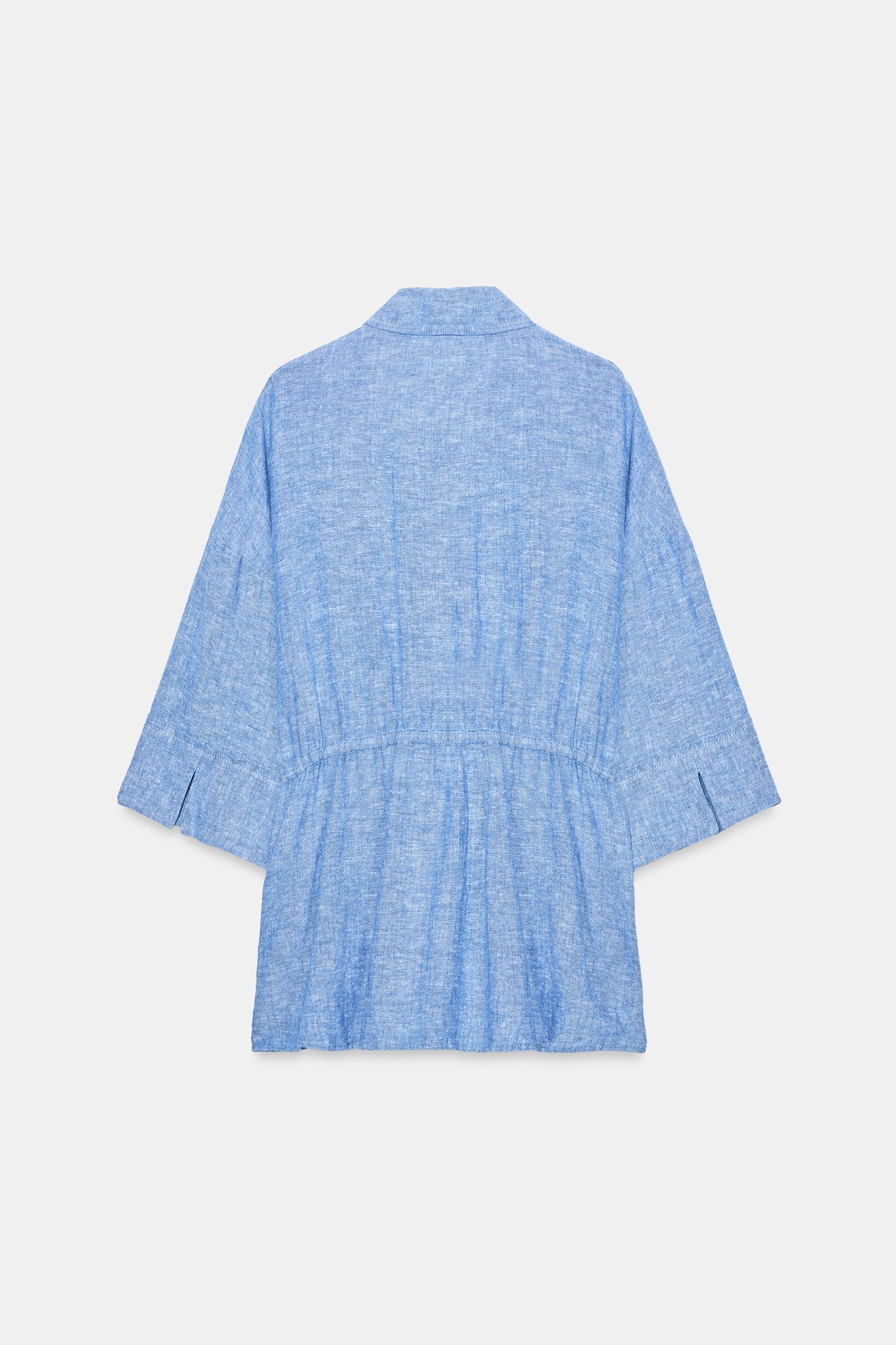 CHEMISE SAFARI AVEC LIN