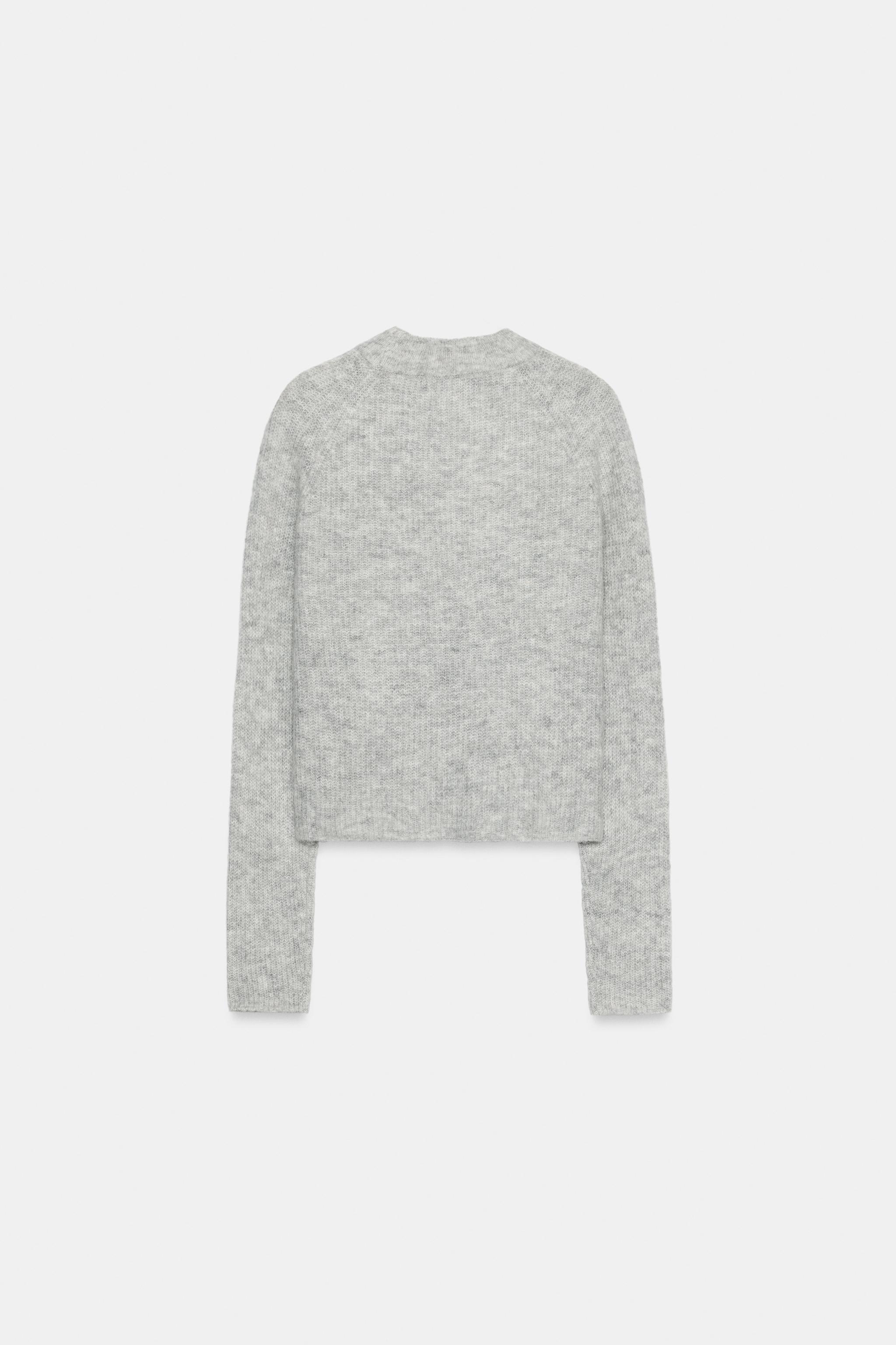 BASIC ALPACA AND WOOL SWEATER
