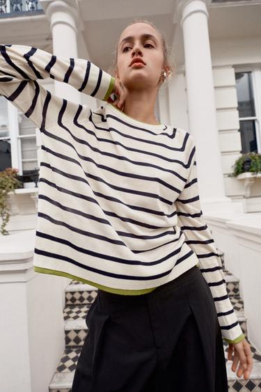 DOUBLE KNIT JUMPER - Multicoloured by Zara