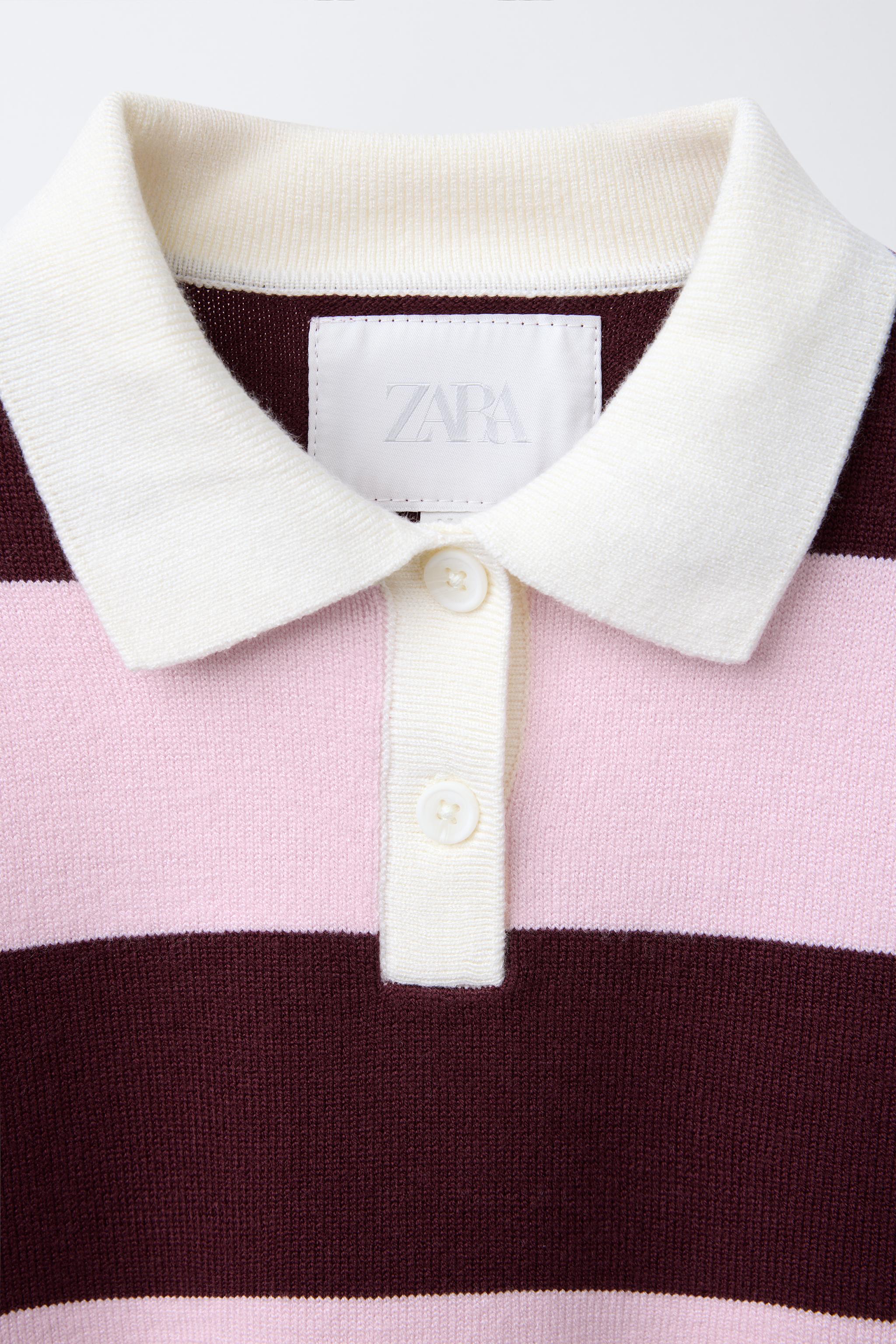 Stussy Khit Stripe Polo (pink)