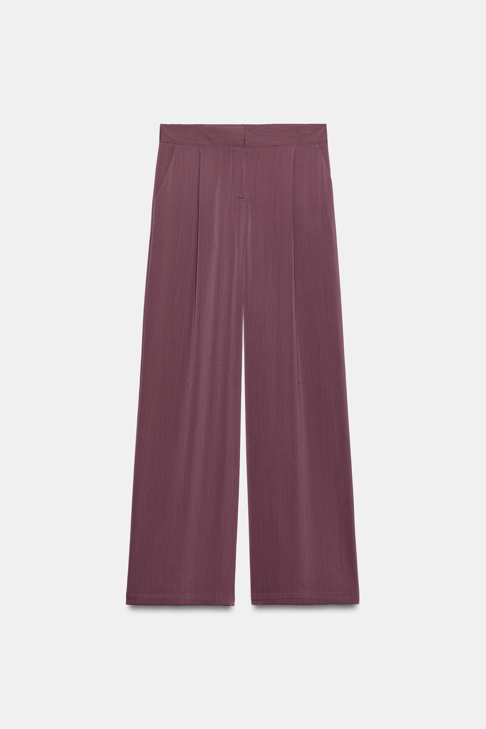 WIDE-LEG FLUID TROUSERS