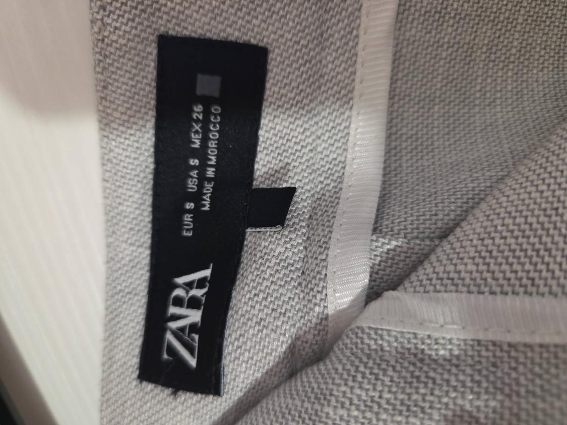 HIGH-WAISTED STRAIGHT CUT TROUSERS - Image 3