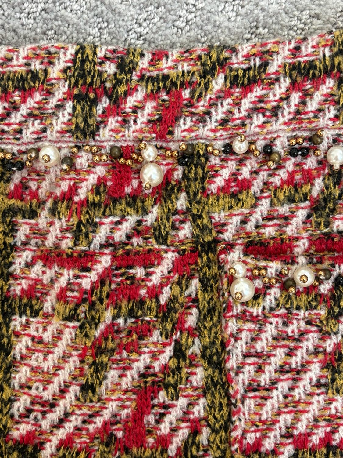 PLAID MINI SKIRT - Image 3