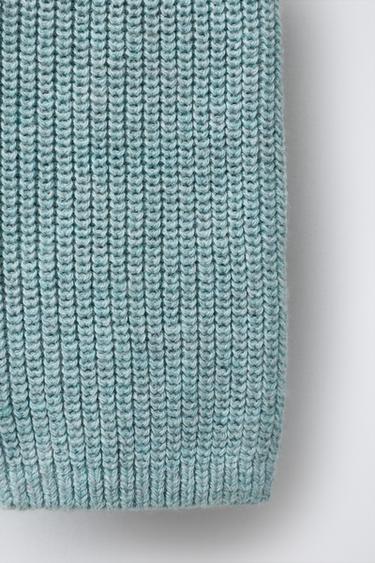 KNIT STRAPPY DUNGAREES - Green / Blue by Zara - Image 3