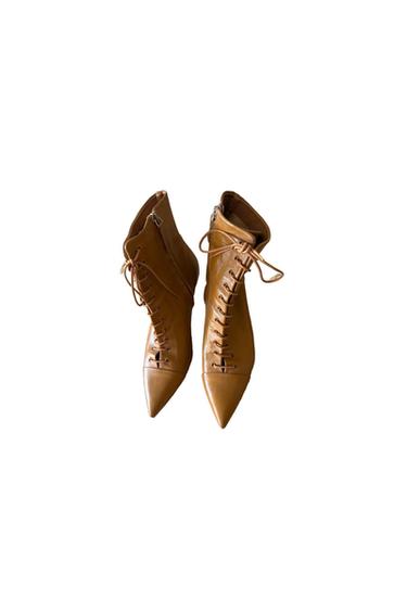LEATHER ANKLE BOOTS