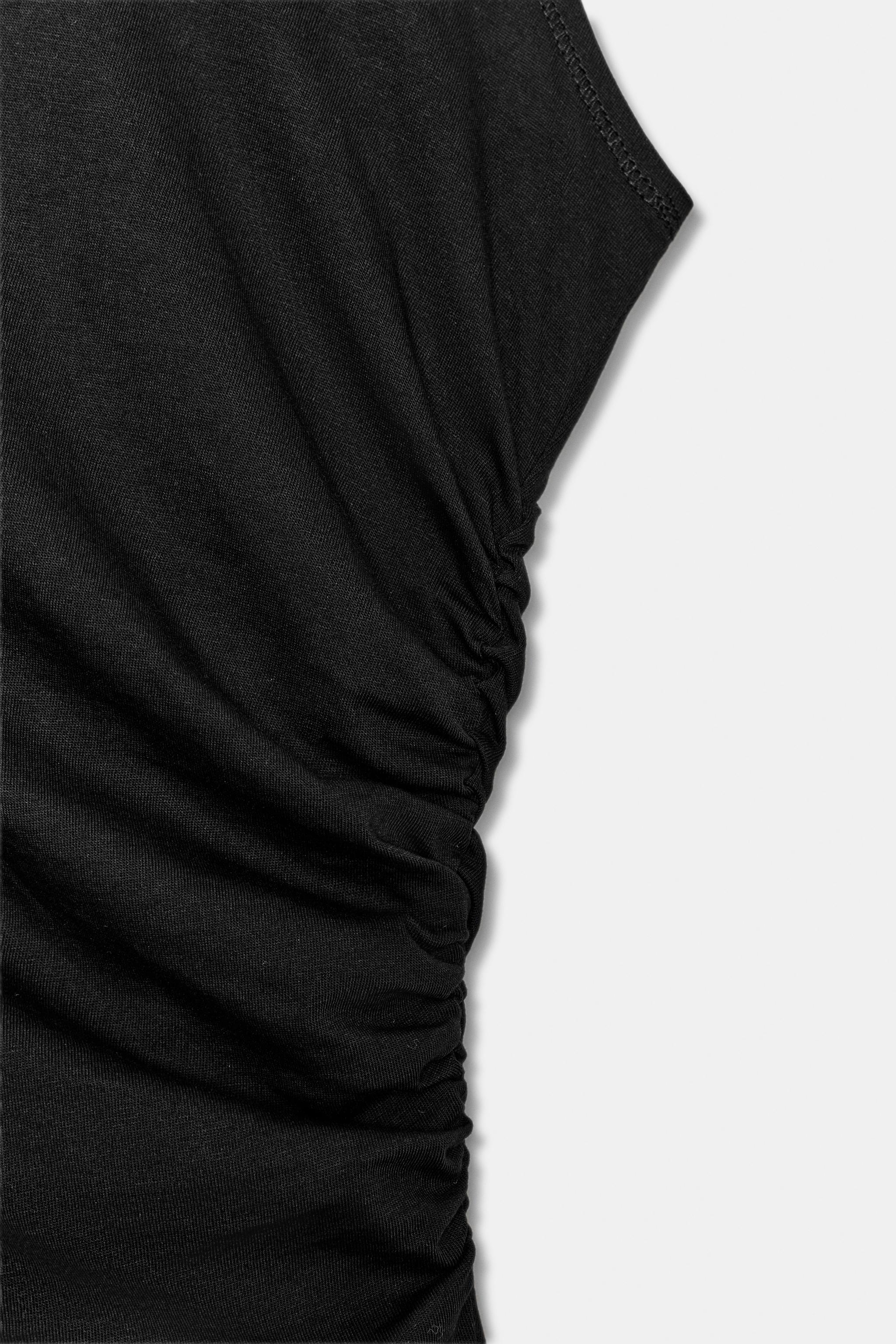 DRAPED ASYMMETRIC TOP
