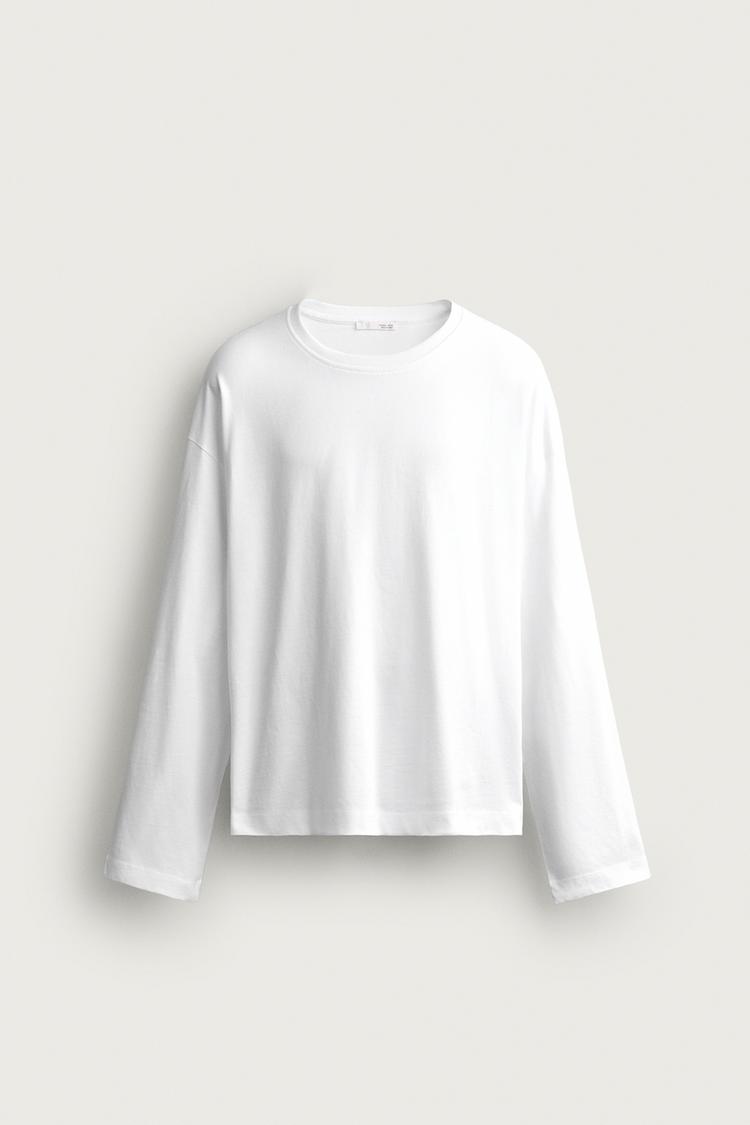 OVERSIZE FIT LONG SLEEVE T-SHIRT