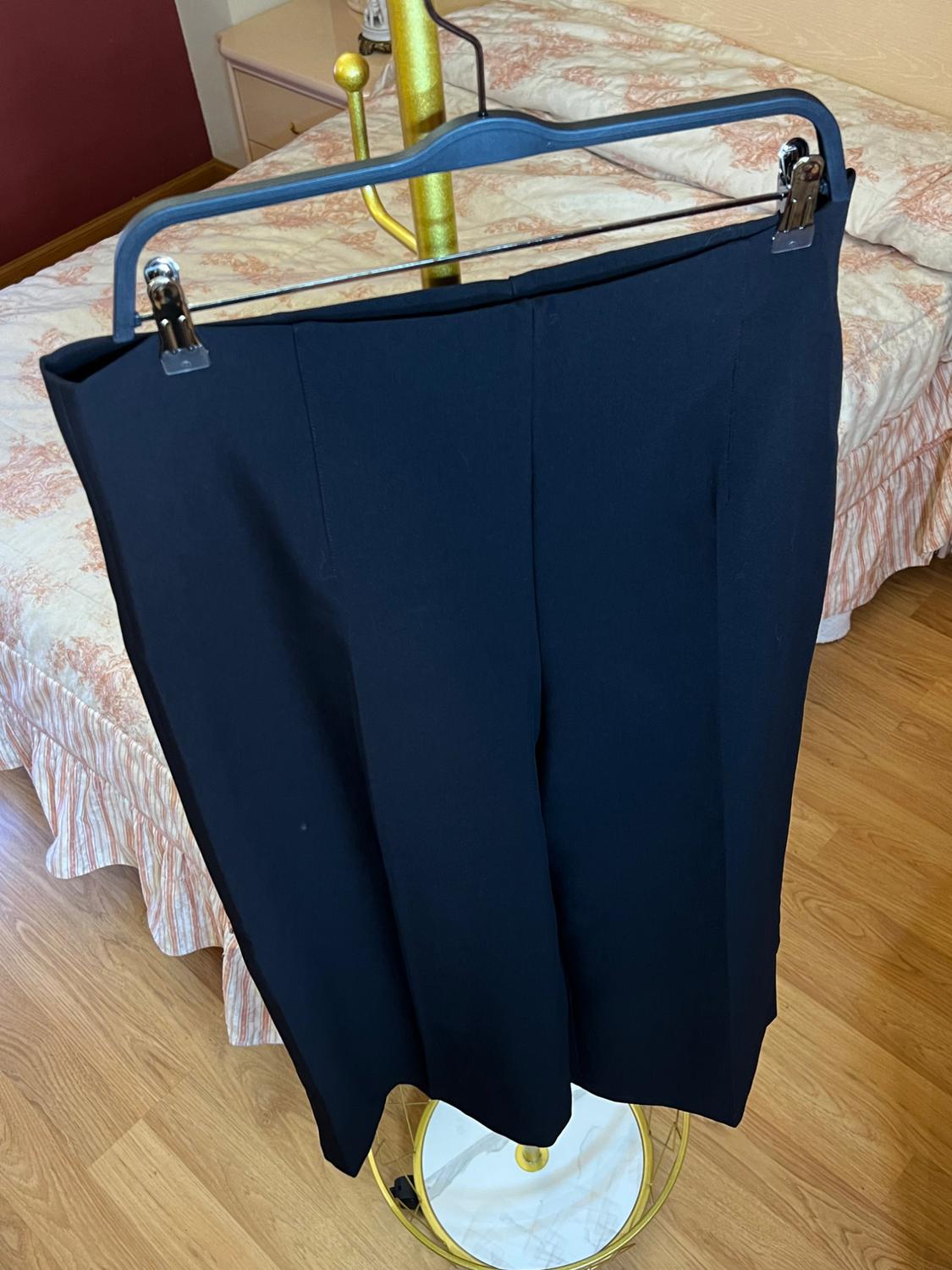 HIGH-WAIST CULOTTE TROUSERS - Image 4
