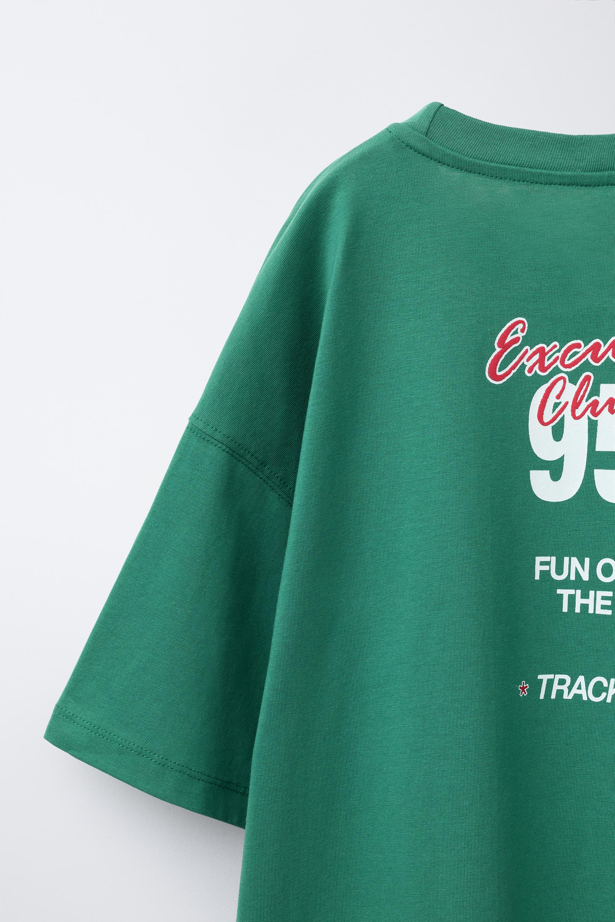 T-SHIRT AVEC IMPRIMÉ INSCRIPTION