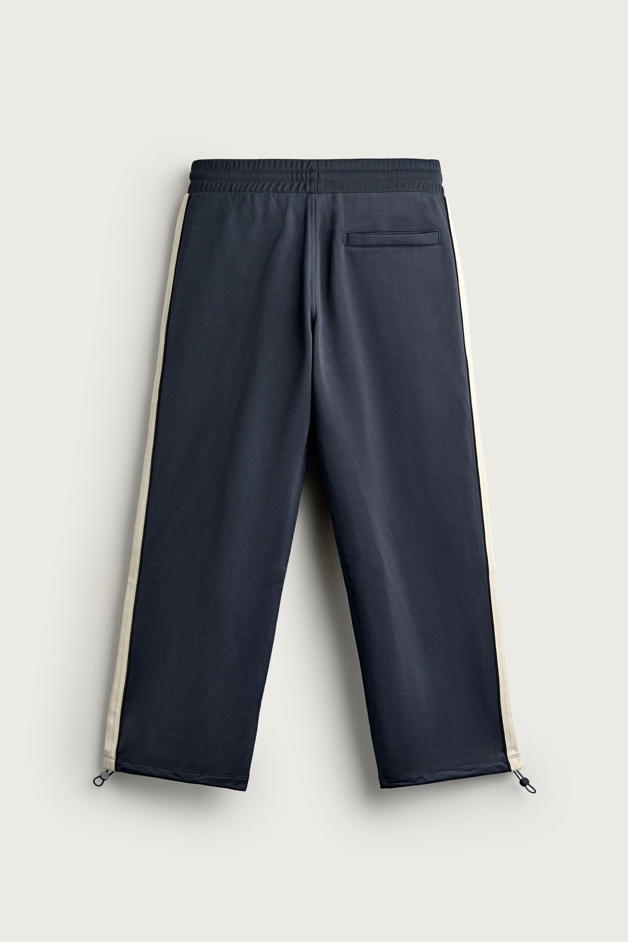CONTRAST RETRO TRACK PANTS