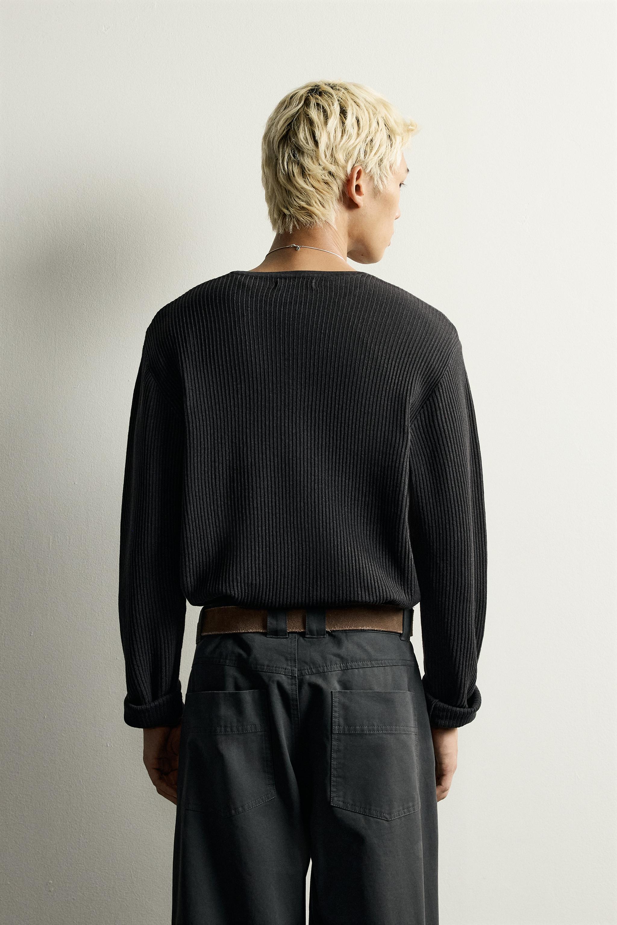 HENLEY KNIT T-SHIRT