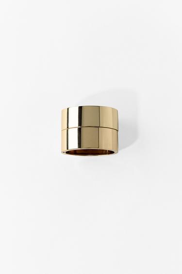 PACK 2 PULSEIRAS RÍGIDAS METÁLICAS - Dourado da Zara