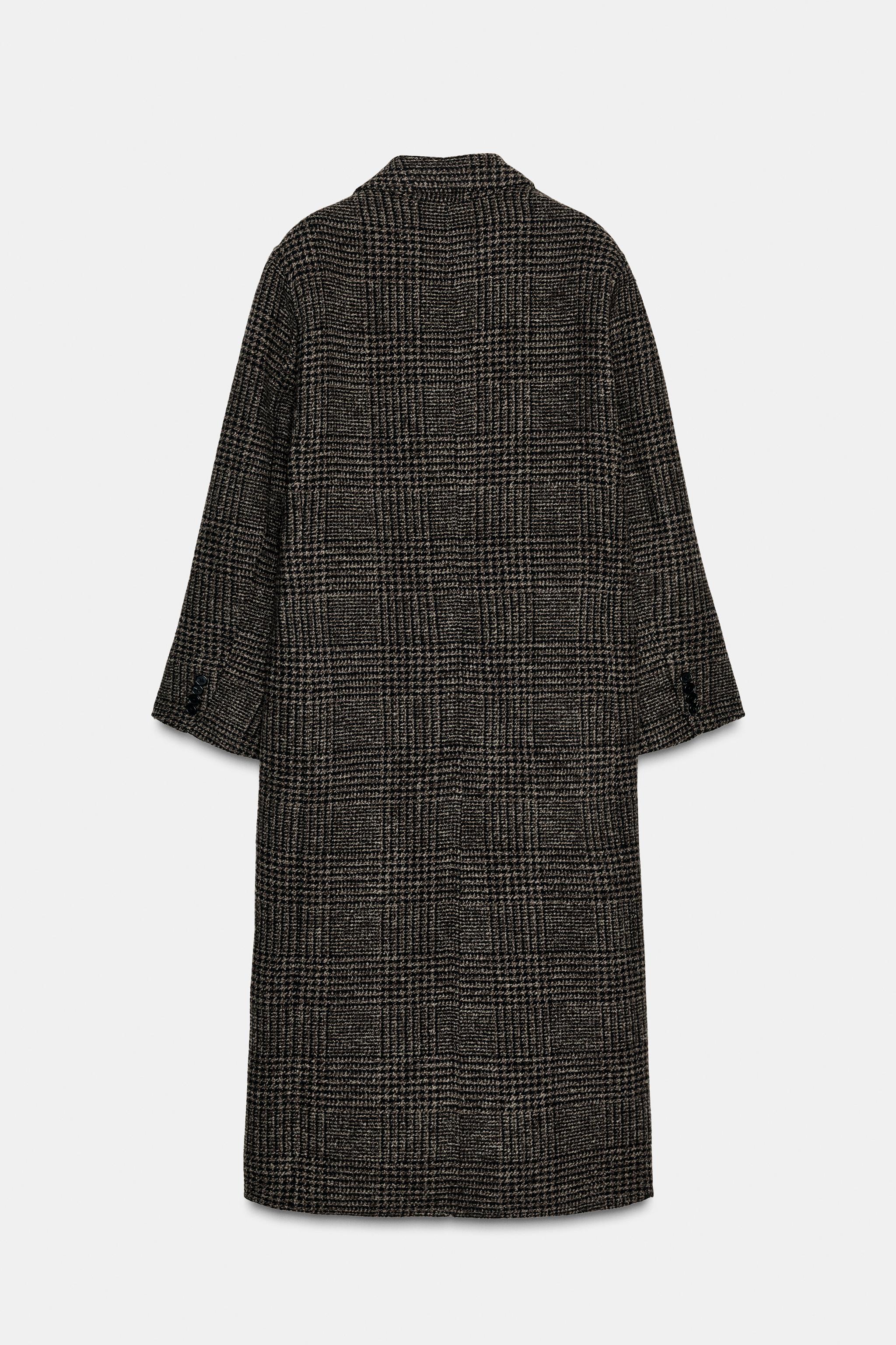 ZW COLLECTION PLAID COAT