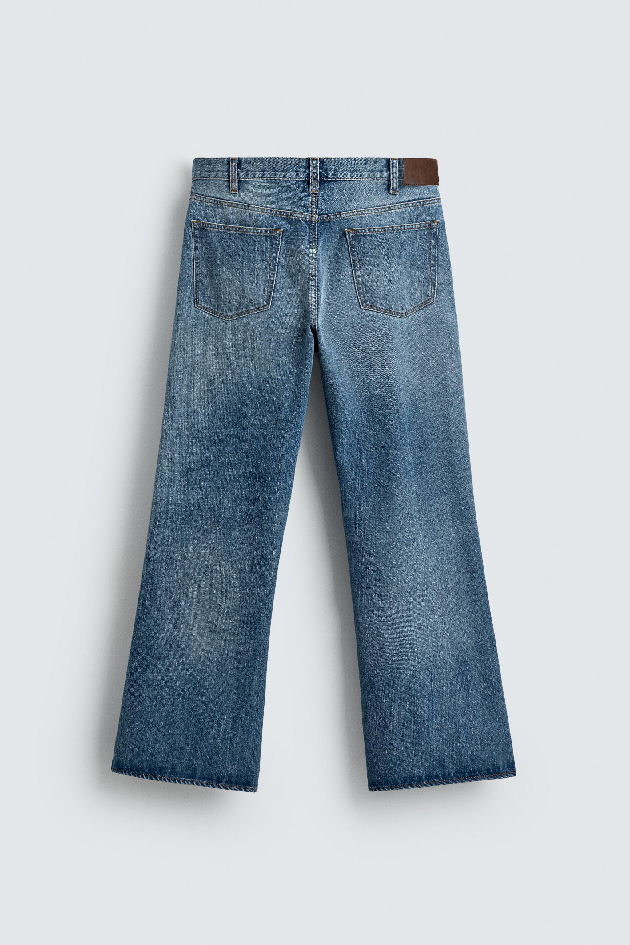 フレアフィットデニムパンツ - ライトブルー | ZARA Japan / 日本 ZARA 
