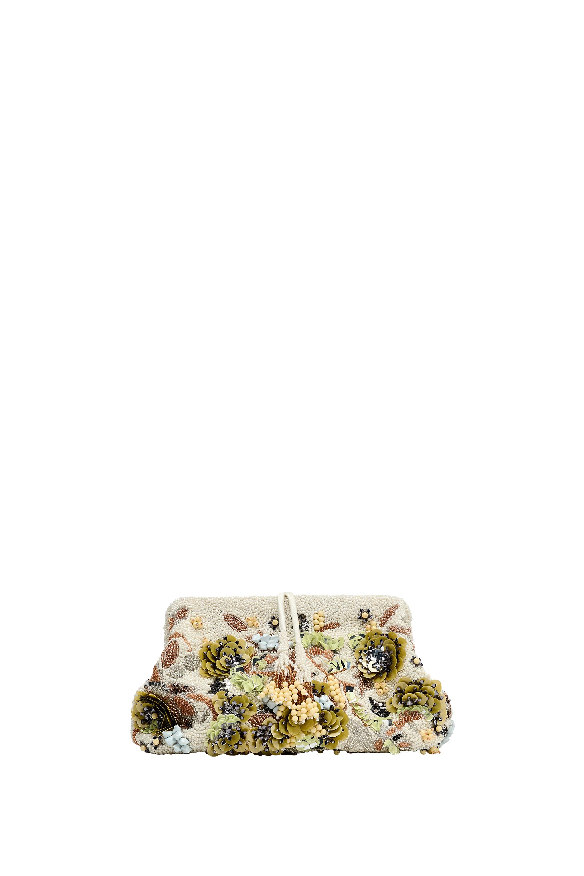 BEADED PRINTED POUCH - Multi-color | ZARA United States