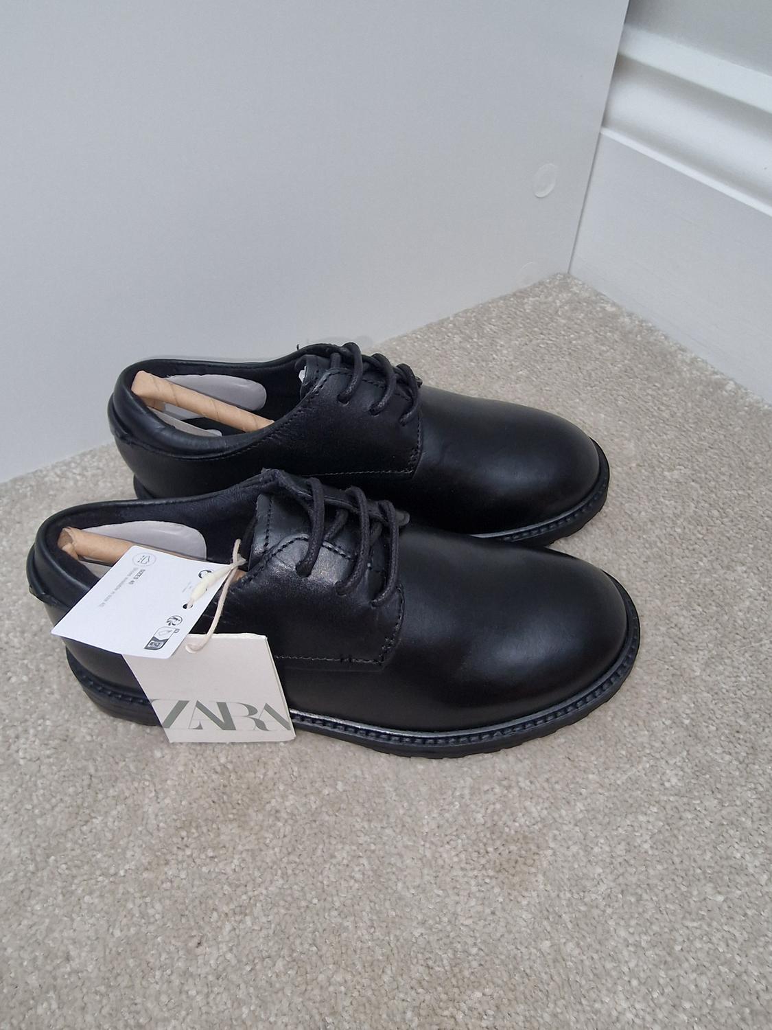 LEATHER DERBY SHOES - Image 2