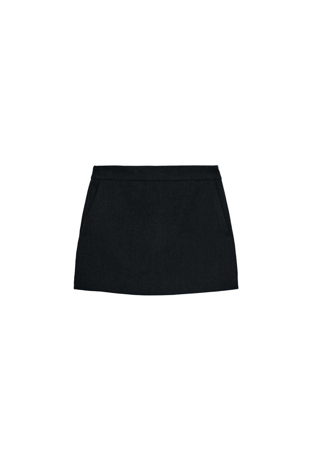 SIDE-ZIP SKORT