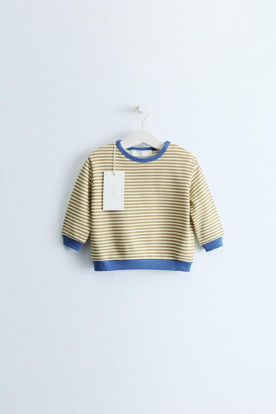ZARA TIMELESS - STRIPED SWEATSHIRT - Mid-yellow by Zara - Image 0