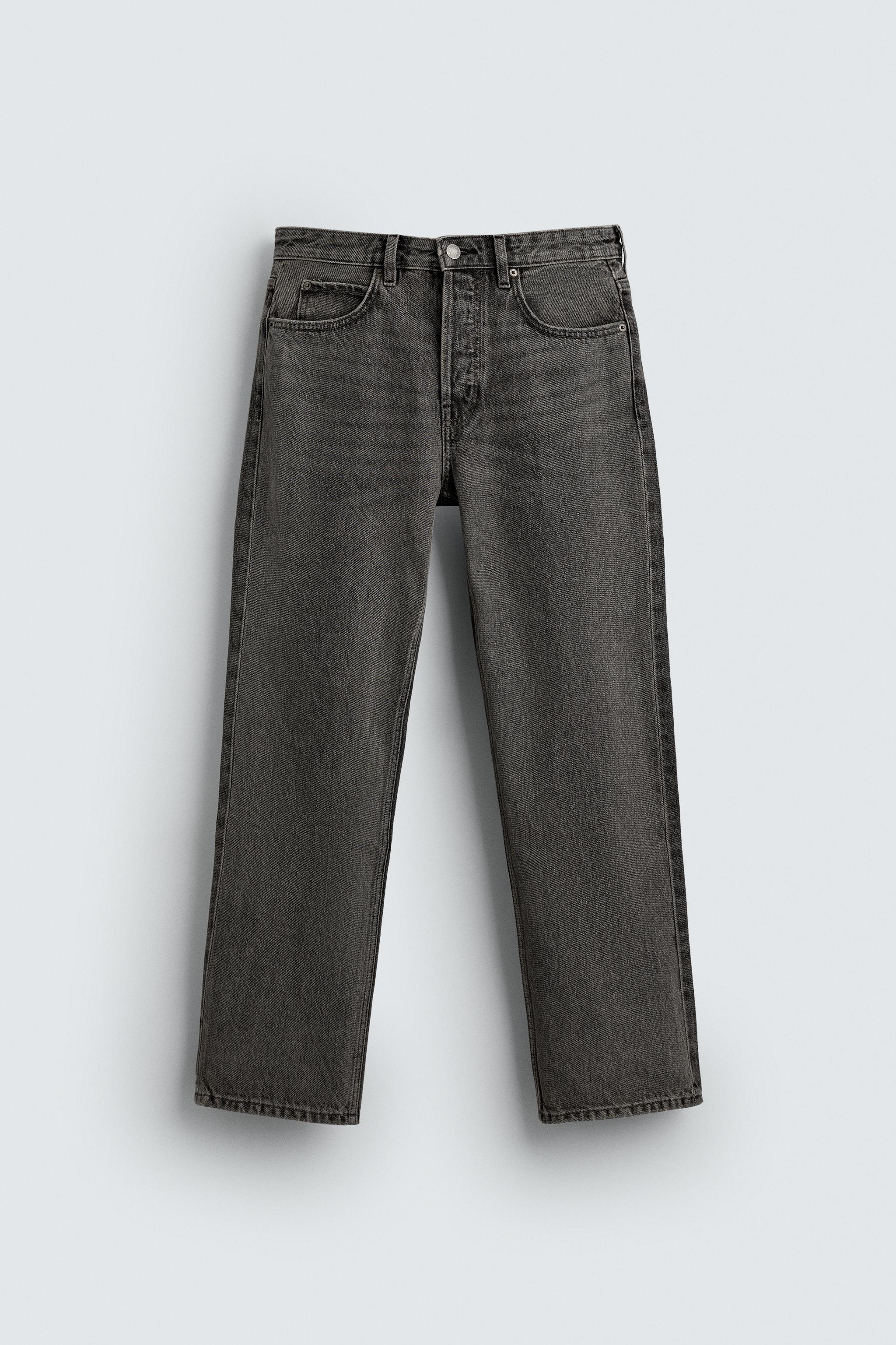 REGULAR FIT JEANS — Grey