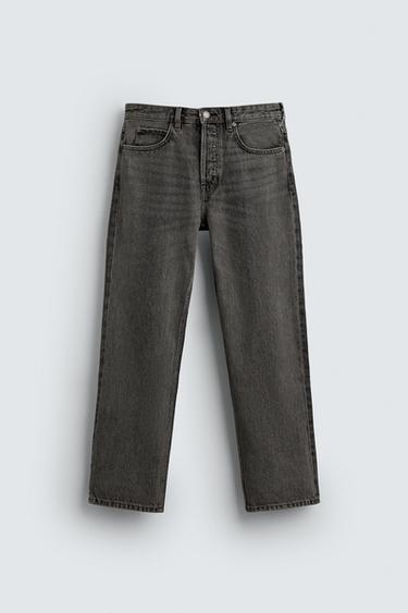 ДЖИНСИ STRAIGHT FIT REGULAR - Сірий Zara