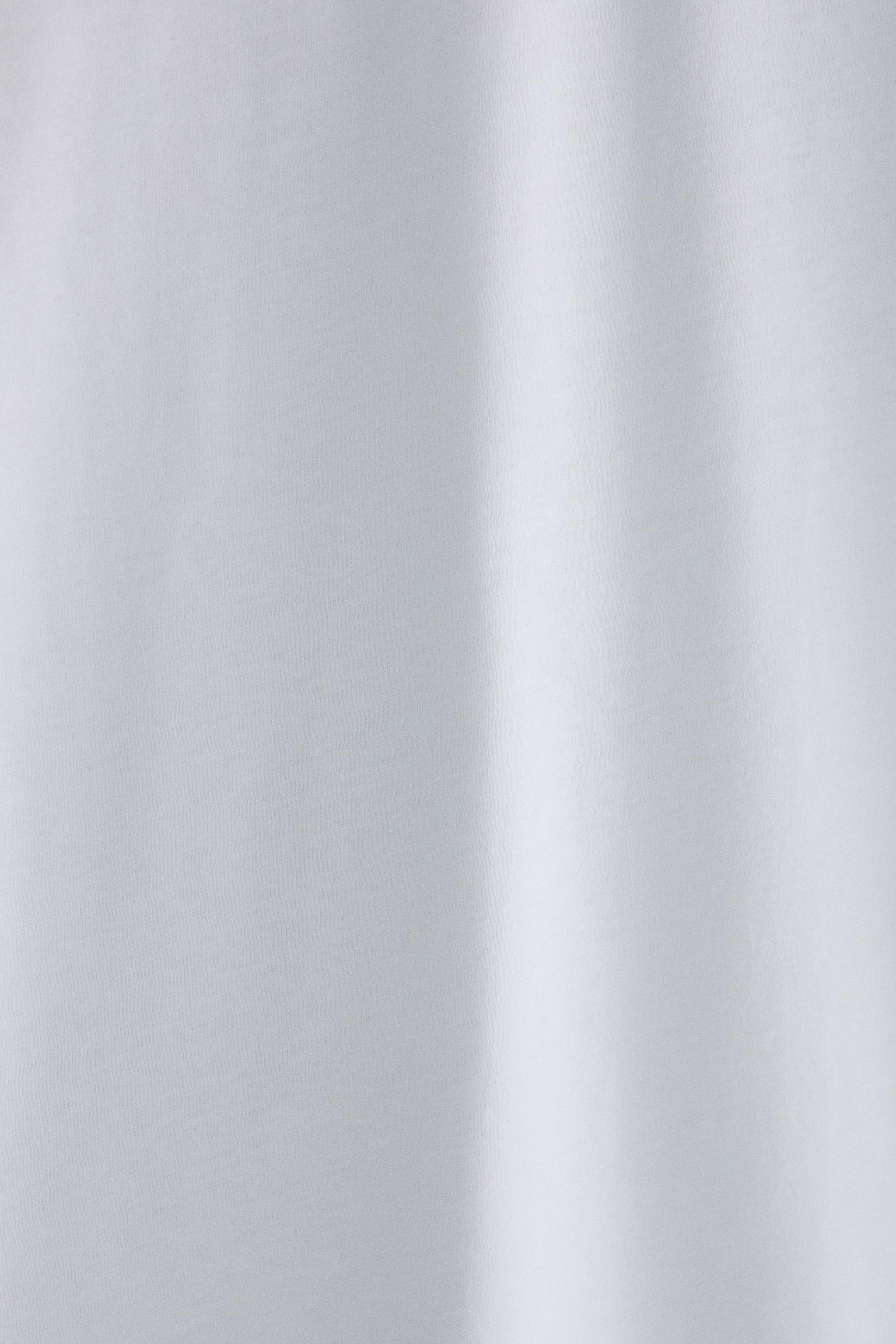 T-shirt Zara Blanc à Strass Et Paillettes – Taille L, Manches Courtes, Coton – Comme Neuf Sans étiquette