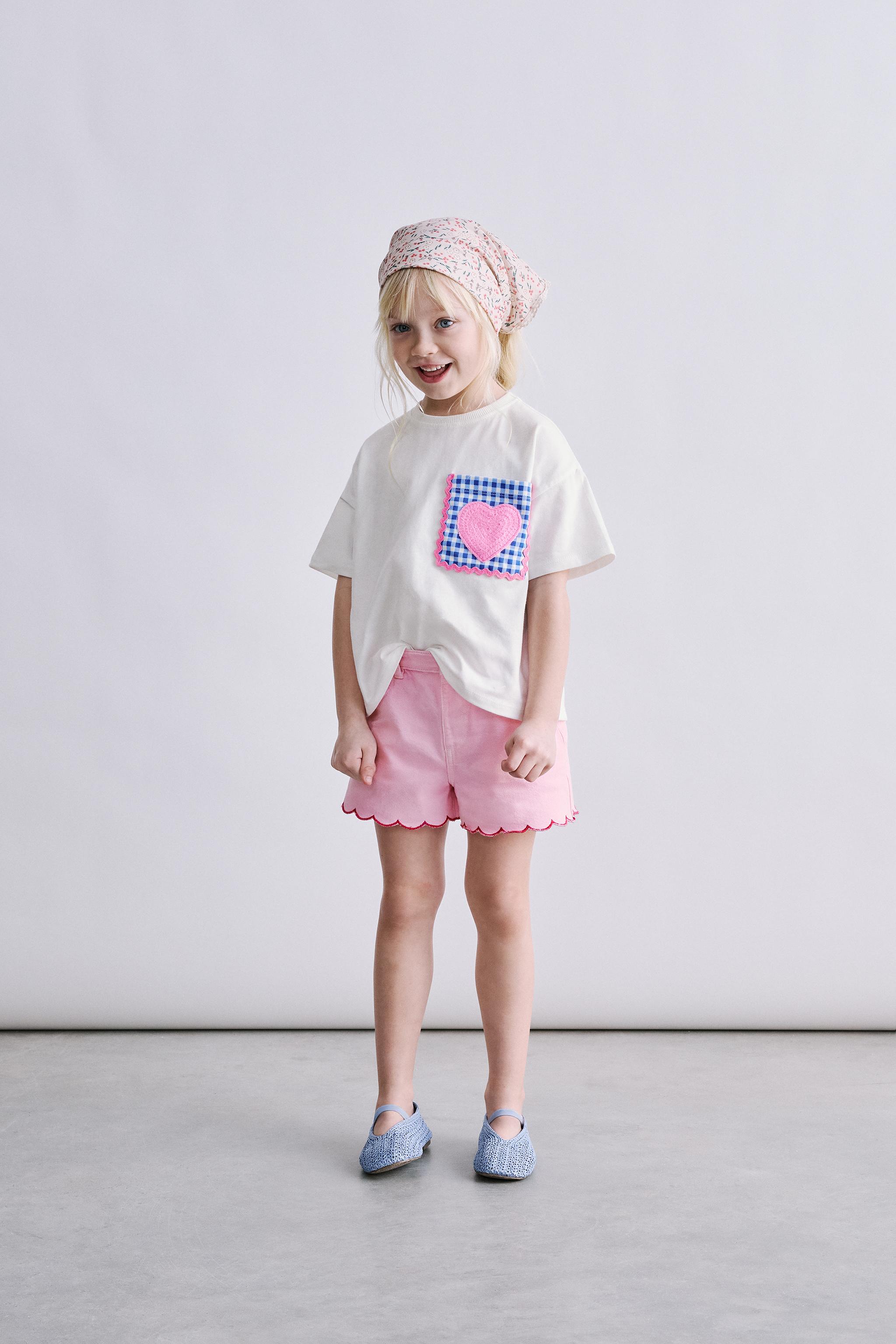 WAVE HEM MOM FIT TWILL SHORTS