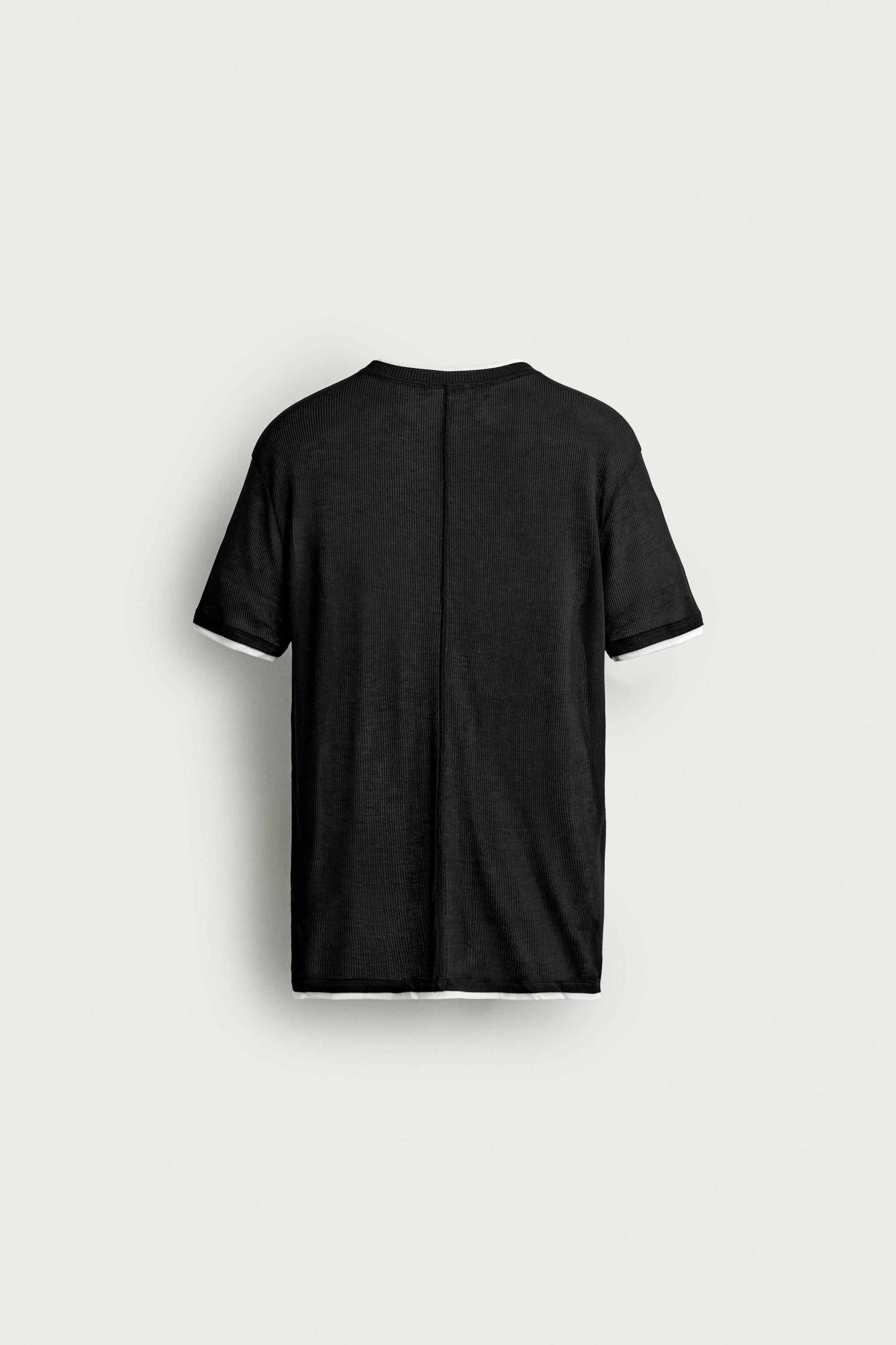 CONTRAST RELAXED FIT T-SHIRT