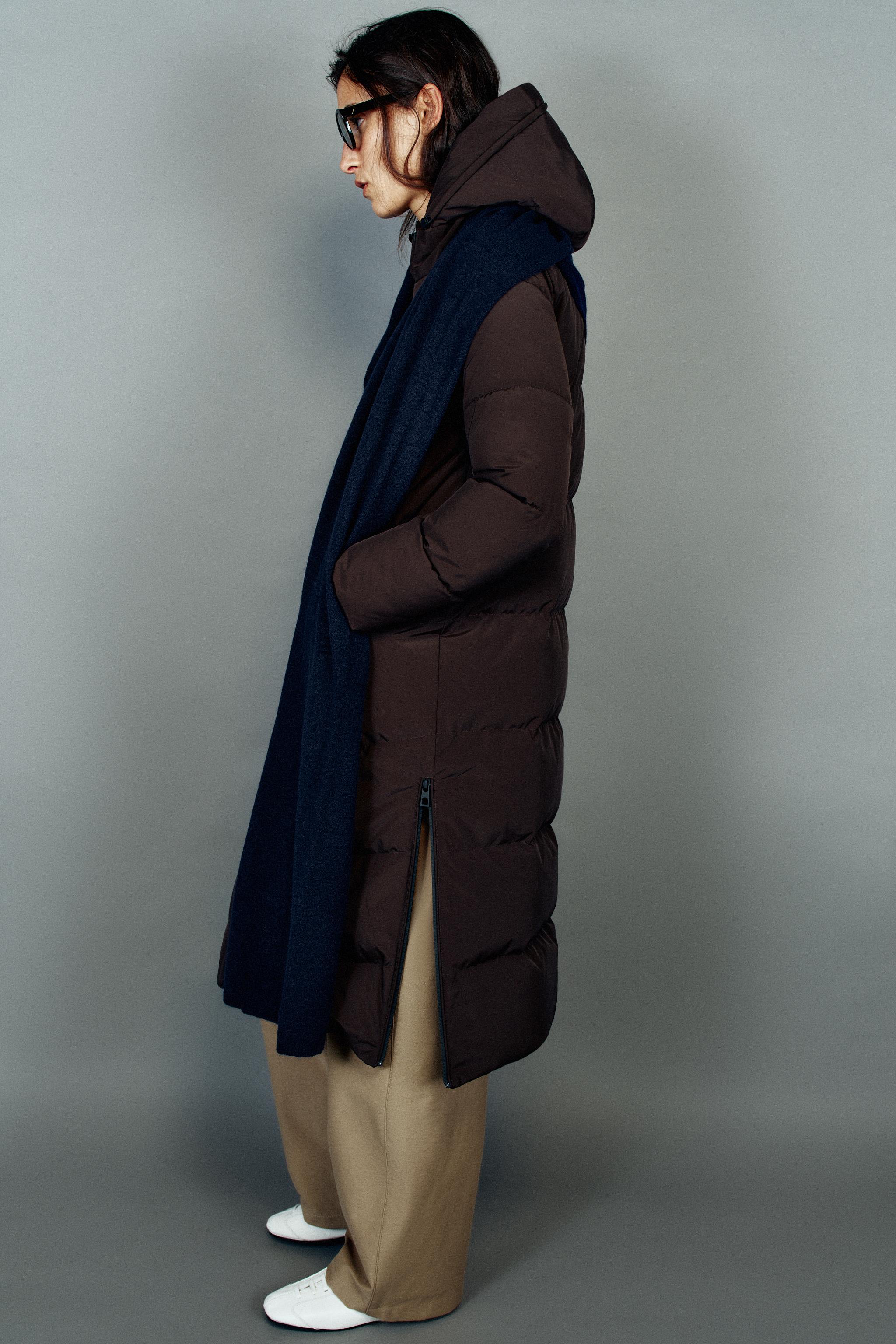 ANORAK MATELASSÉ 50 % DUVET PLUMES DÉPERLANT COUPE-VENT