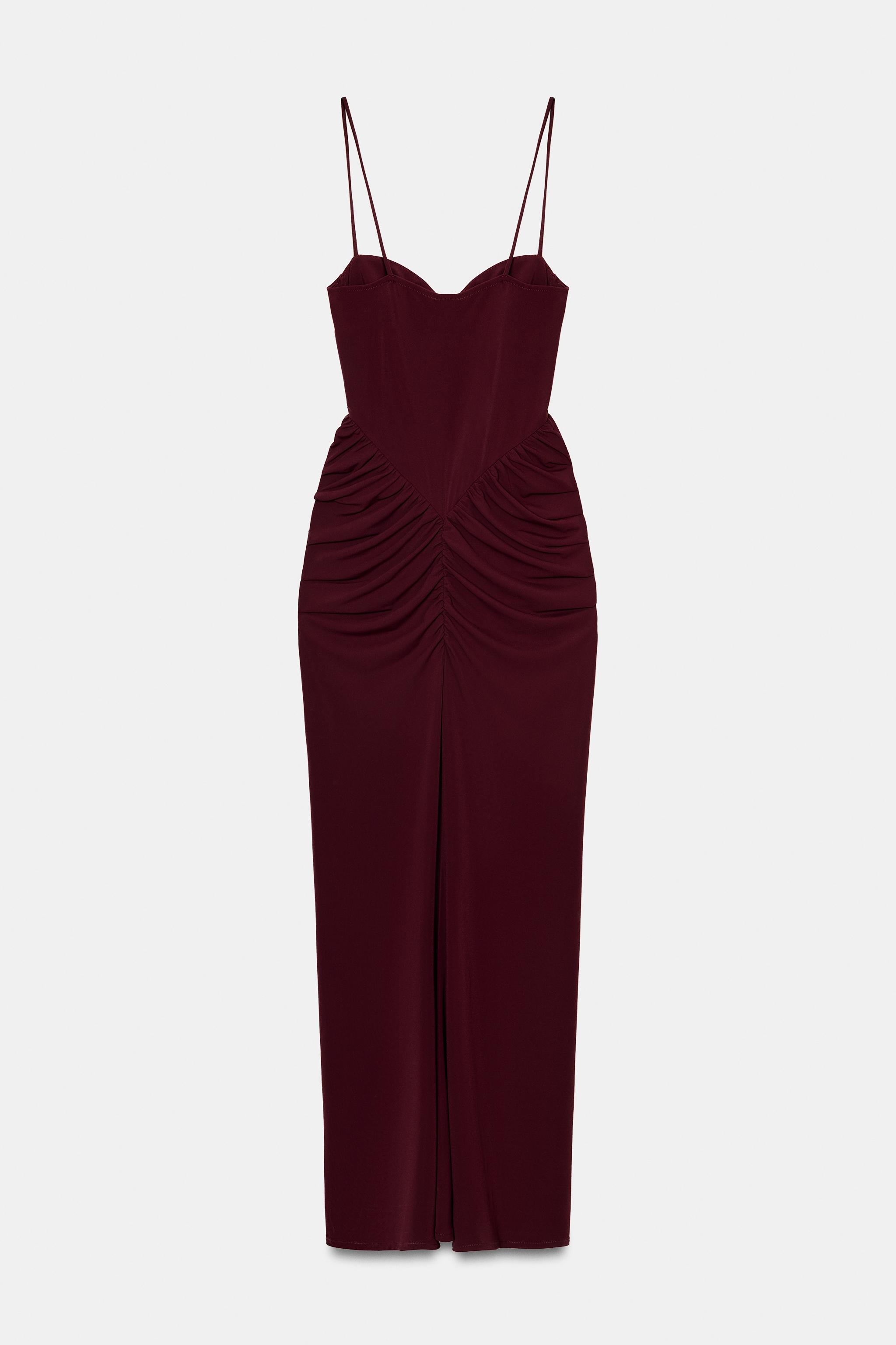 ROBE CORSET DRAPÉE