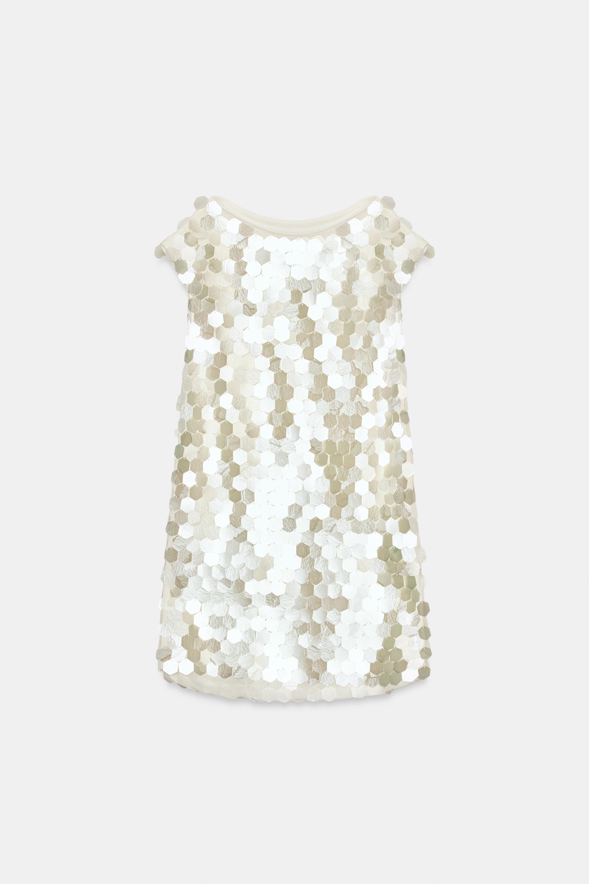 Zara ZW COLLECTION PULLU KISA ELBİSE görsel 6