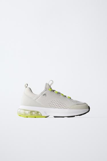 AIR CUSHION TRAINERS - Grey by Zara