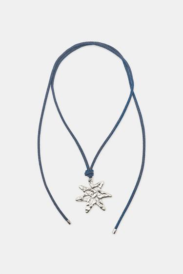 COLLIER CORDON ÉTOILE - Argent de Zara - Image 1