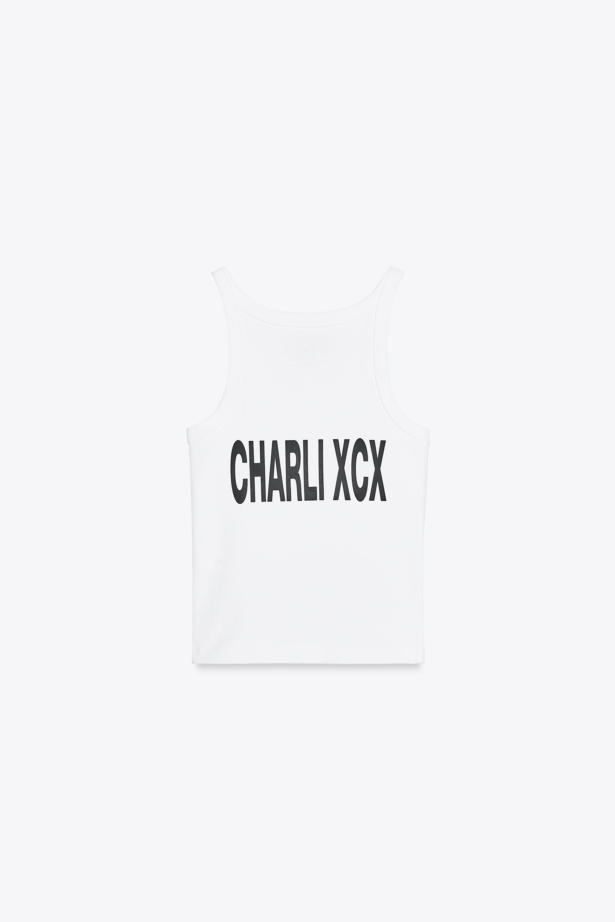 CHARLIE XCX© キャミソールトップス - ホワイト | ZARA Japan / 日本