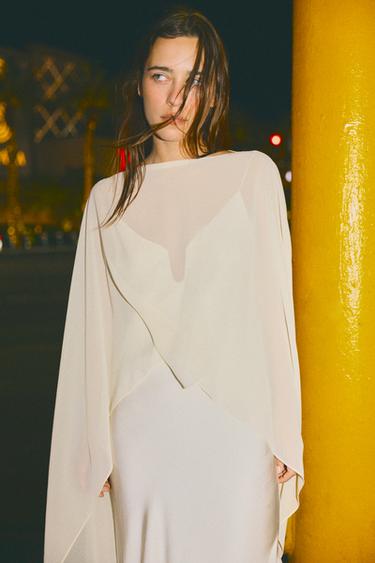 CAPA GEORGETTE - Crudo de Zara