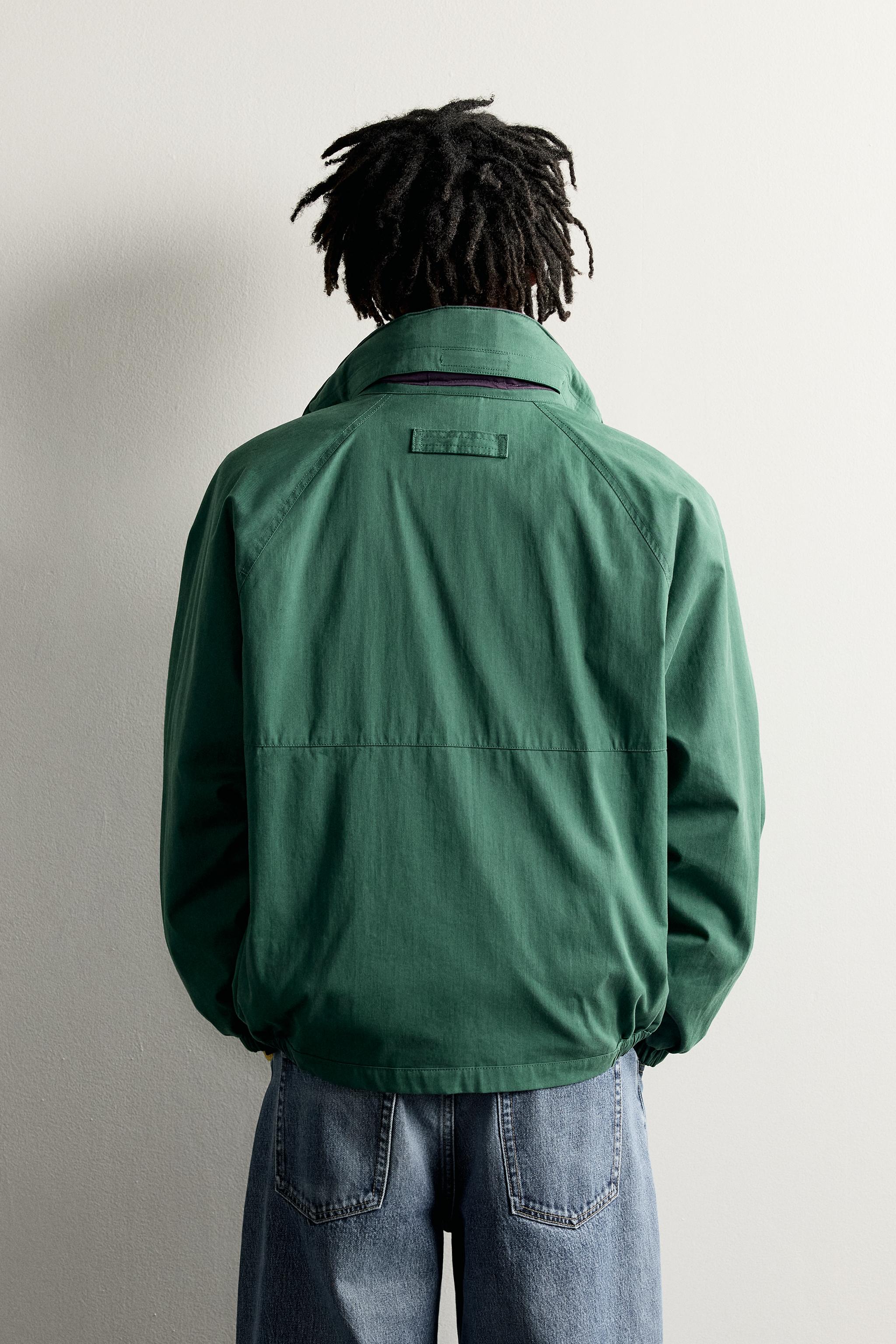 BLOUSON À CONTRASTES BRODERIE FRUIT OF THE LOOM™