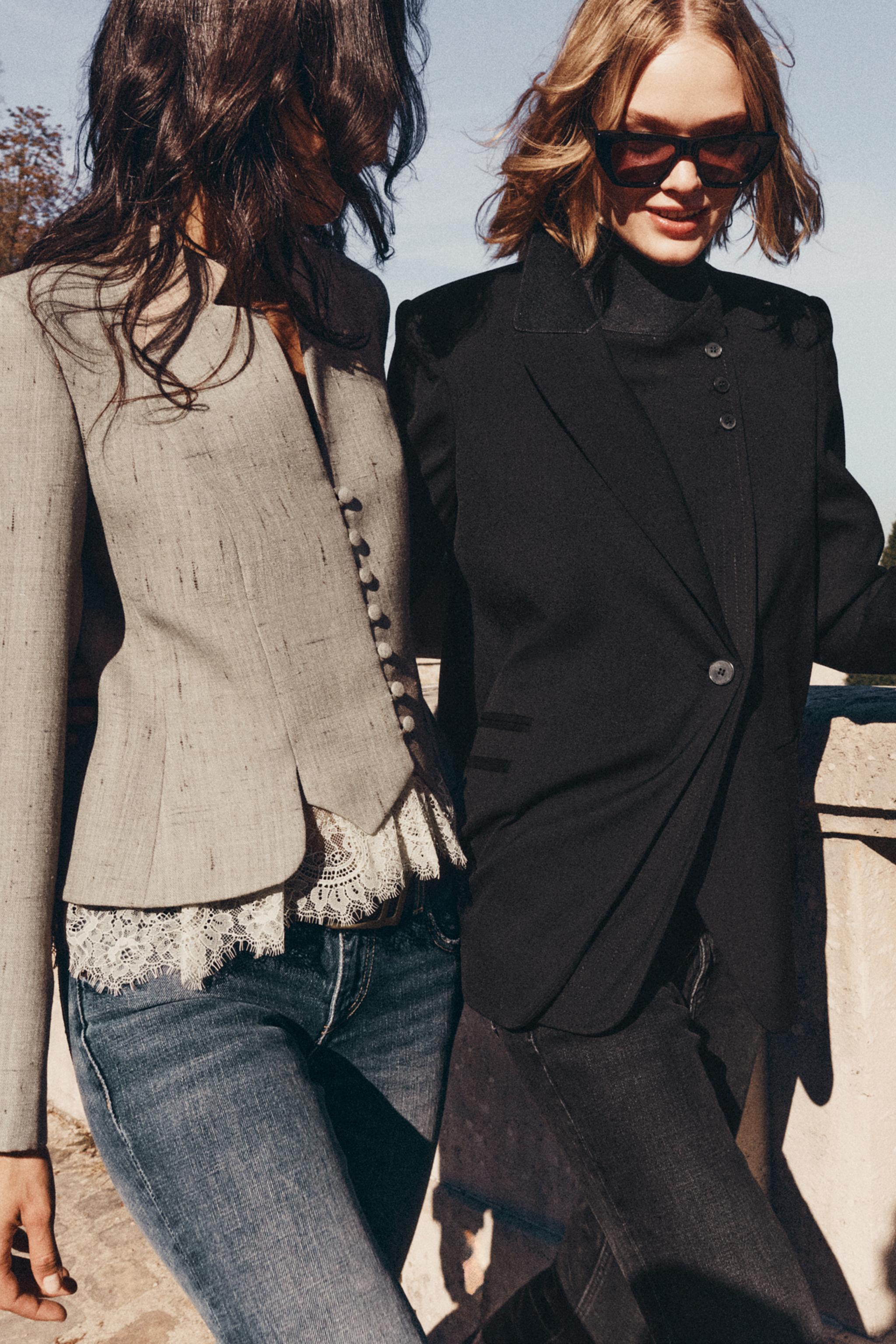 ZW COLLECTION DOUBLE-LAPEL BLAZER