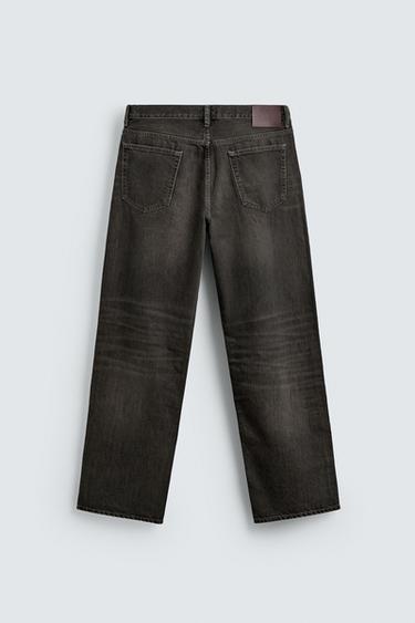 STRAIGHT-LEG JEANS - Brown by Zara - Image 7