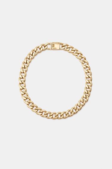 МЕТАЛЛИЧЕСКАЯ ЦЕПОЧКА — ЗОЛОТИСТЫЙ от Zara — изображение 0