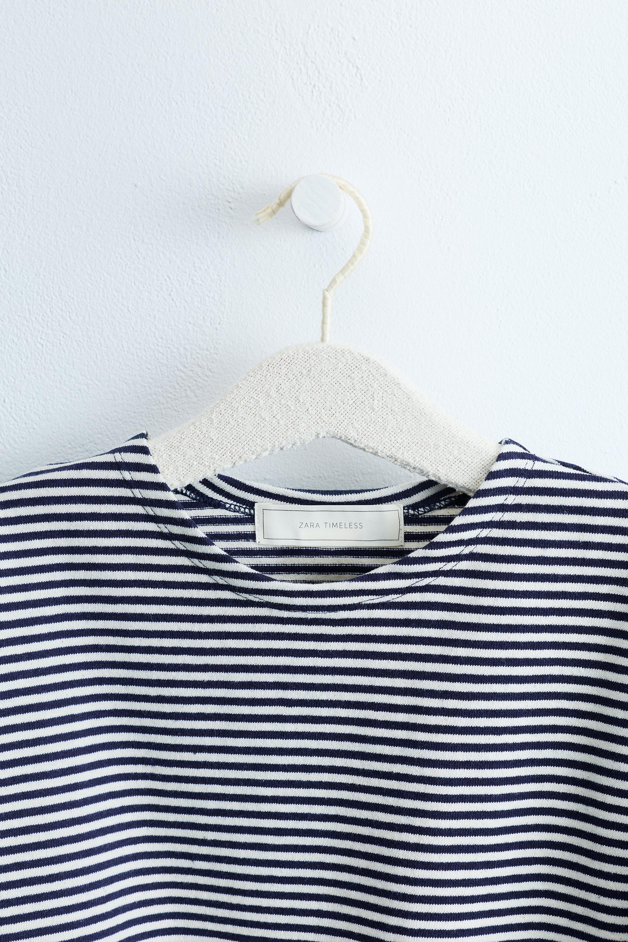 ZARA TIMELESS - STRIPED PRINT T-SHIRT