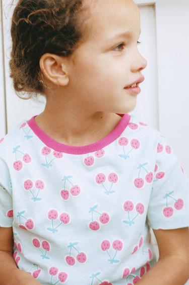 1 1/2-6 ANS/ LOT DE DEUX PYJAMAS IMPRIMÉS - Rose de Zara