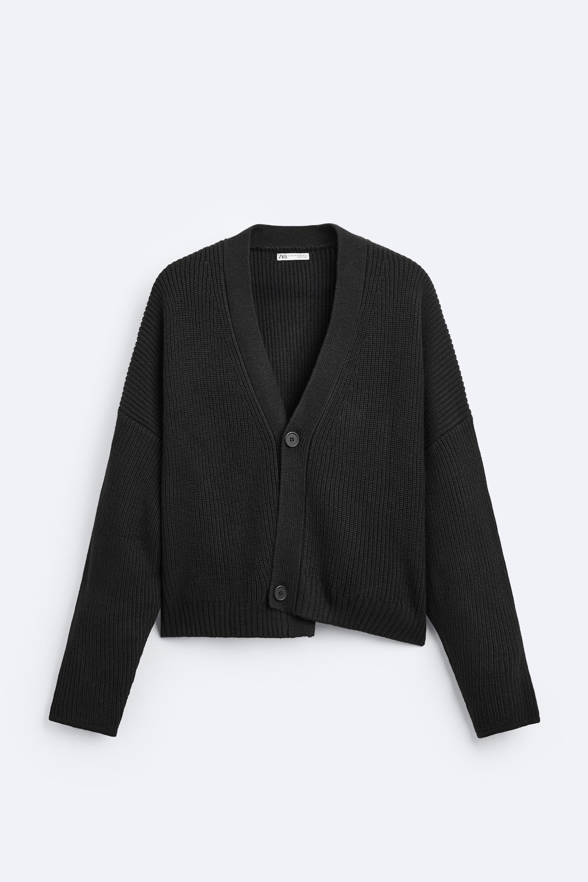 Zara cropped outlet cardigan