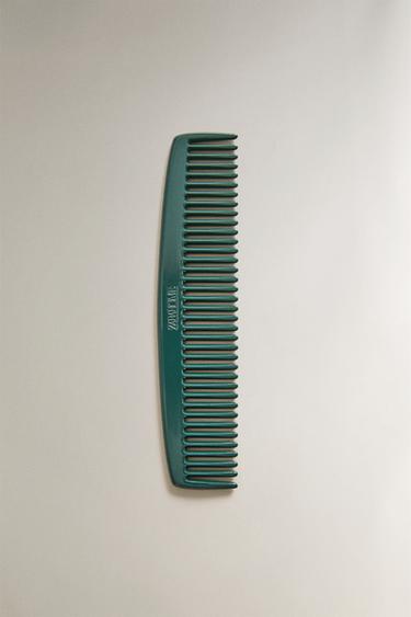 ACETATE HAIR COMB - Green by Zara - Image 0