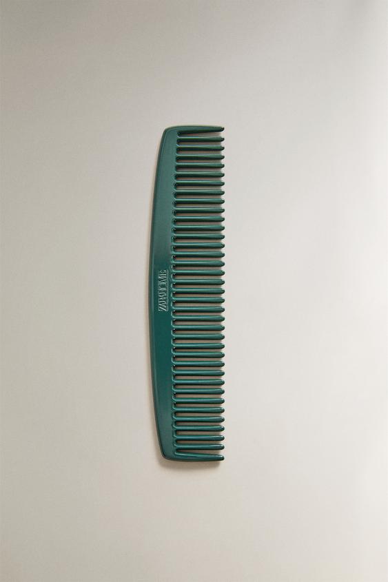 PENTE CABELO ACETATO - Verde da Zara - Imagem 0