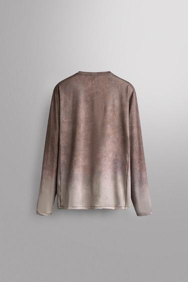 GRADIENT TECHNICAL RUNNING T-SHIRT — Burgundy 2