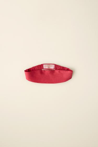 CARAMEL LONDON X ZARA 엘라스틱 헤어밴드 - Zara 레드